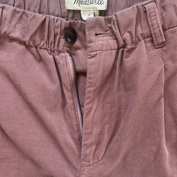 MADEWELL Corduroy Pull-On Tapered Pants Size Small - Picture 8 of 13